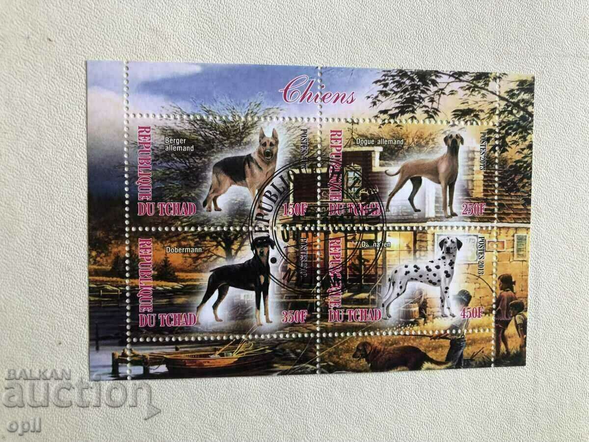 Stamped Block Dogs 2013 Τσαντ