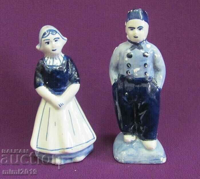 Porcelain salt shakers 2 pieces - 6 Porcelain salt shakers 2 pieces - 6