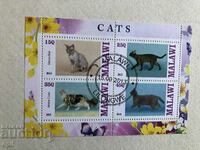 Stamped Block Cats 2013 Malawi