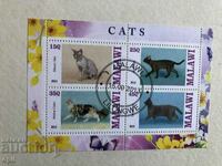 Stamped Block Cats 2013 Malawi