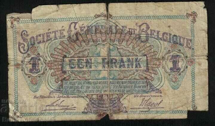 Belgia 1 Franc 1917 Pick 92 Ref 3213 cu preț 15.00 BGN | € 7.67 Belgia 1 Franc 1917 Pick 92 Ref 3213 cu preț 15.00 BGN | € 7.67