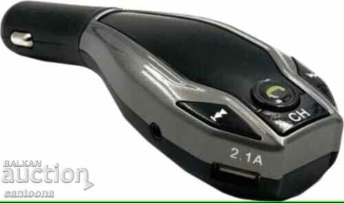 Bluetooth FM transmitter Wireless Car Kit X7, Voltmeter, 2xUSB with price 14.99 BGN | € 7.66 Bluetooth FM transmitter Wireless Car Kit X7, Voltmeter, 2xUSB with price 14.99 BGN | € 7.66