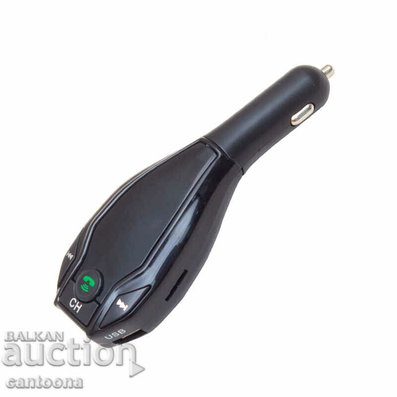 Auction Bluetooth FM transmitter Wireless Car Kit X7, Voltmeter, 2xUSB Auction Bluetooth FM transmitter Wireless Car Kit X7, Voltmeter, 2xUSB