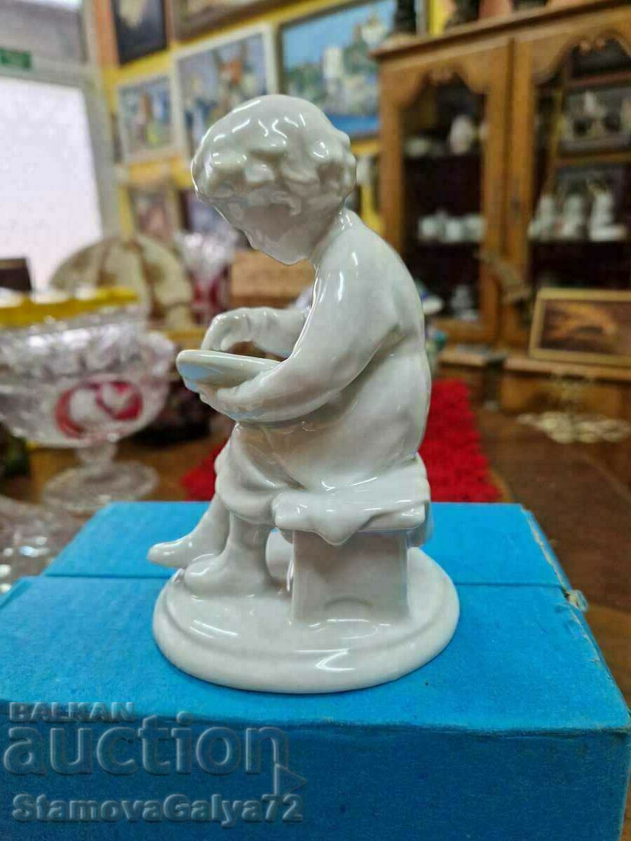 Figurină antică din porțelan rusesc de colecție LFZ - 6