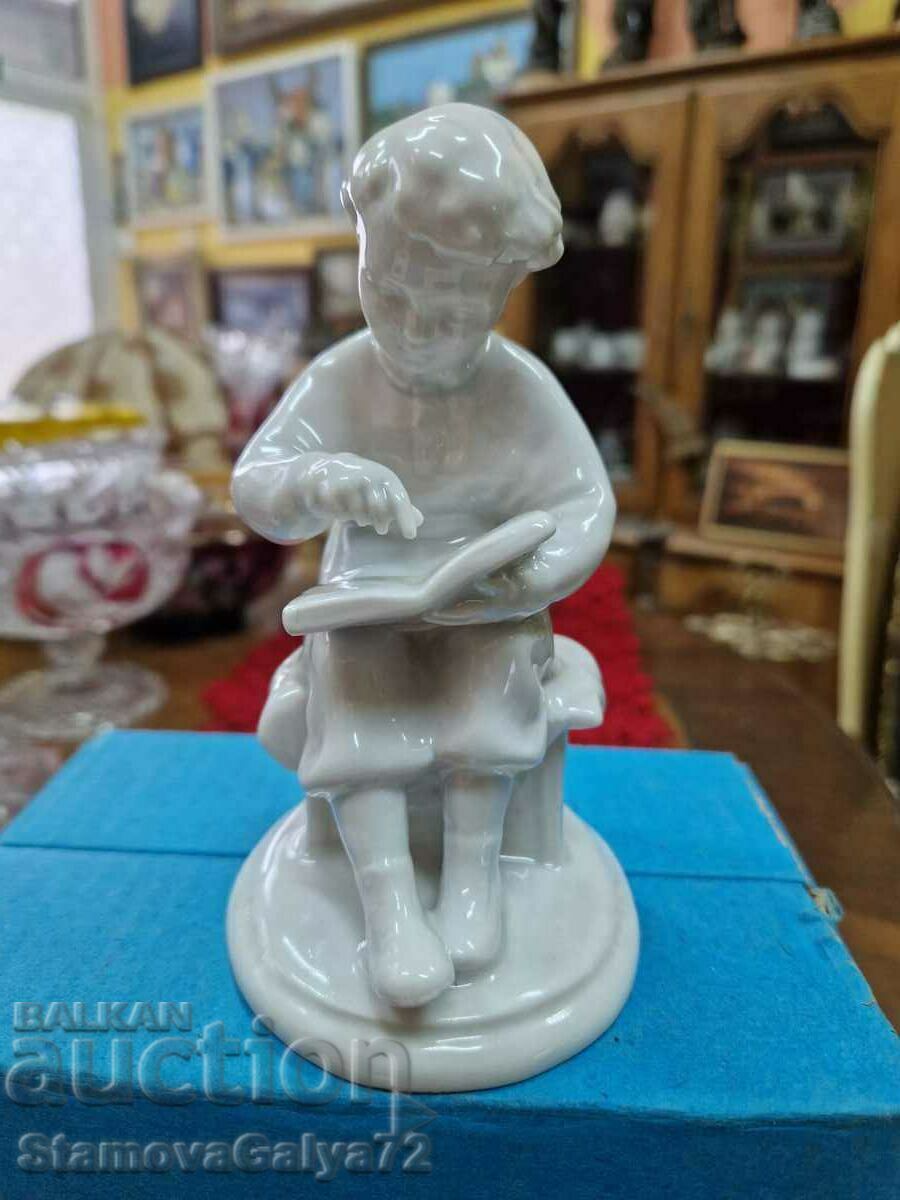 Collectible antique Russian porcelain figurine LFZ