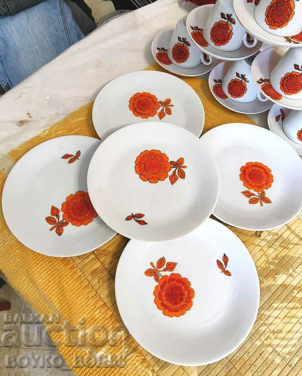 Vintage German Original KAH Porcelain Tea/Coffee Set with price 75.00 BGN | € 38.35 Vintage German Original KAH Porcelain Tea/Coffee Set with price 75.00 BGN | € 38.35