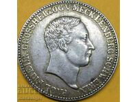 2/3 Thaler 1839 Mecklenburg Paul Friedrich 291.000 buc RARE!!!