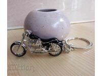 Keychain motorcycle, chopper, motorcycle