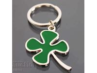 Keychain Clover, luck, happiness