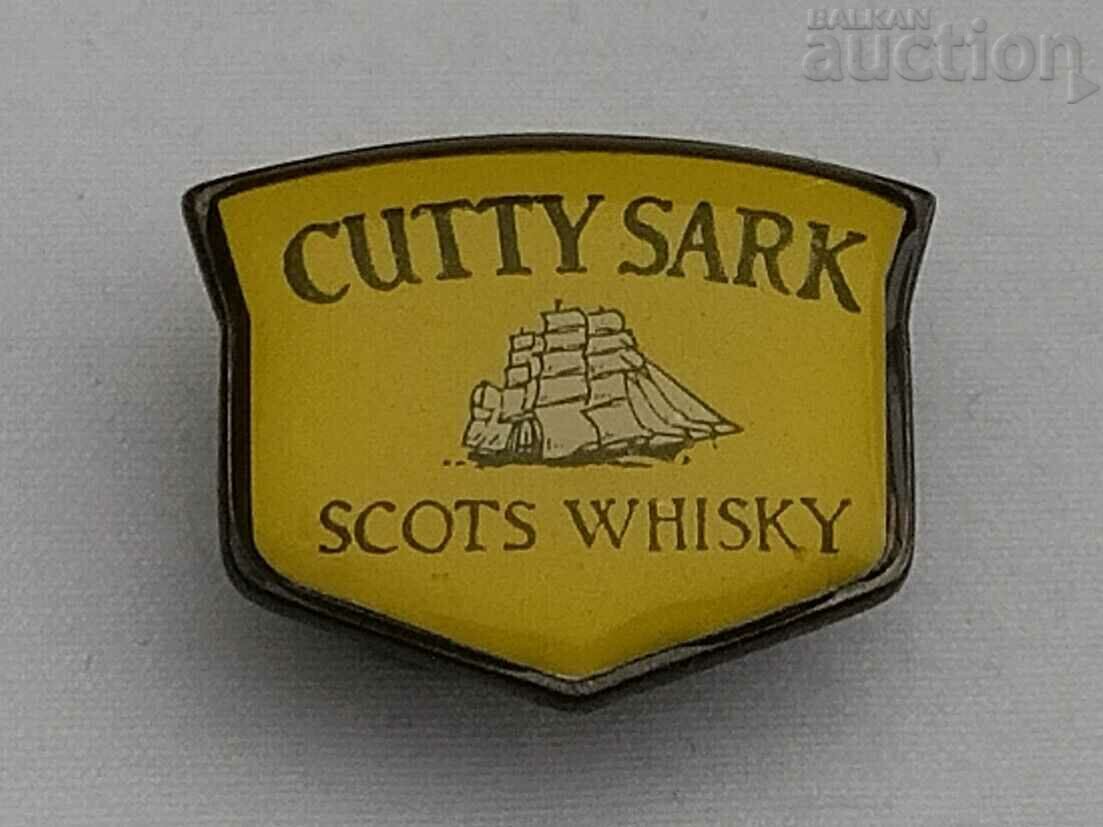 CUTTY SARK SCOTS WHISKY SCOTCH WHISKY BADGE PIN