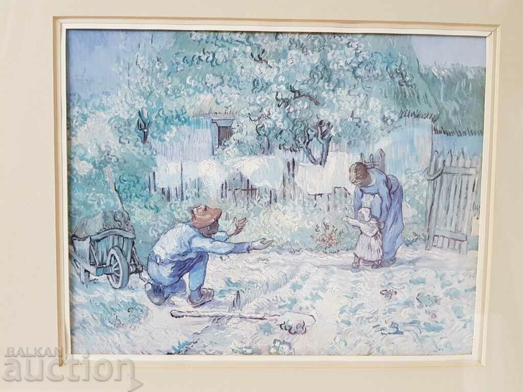 Beautiful reproduction Van Gogh's First Steps with price 30.00 BGN | € 15.34 Beautiful reproduction Van Gogh's First Steps with price 30.00 BGN | € 15.34