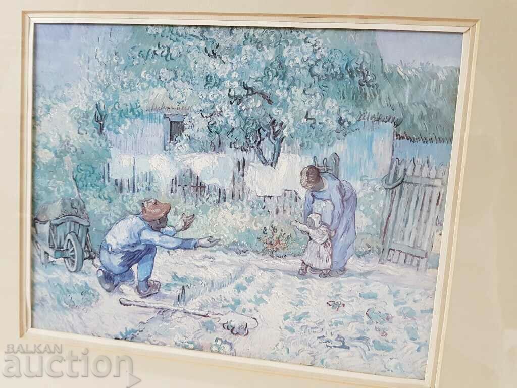 Auction Beautiful reproduction Van Gogh's First Steps Auction Beautiful reproduction Van Gogh's First Steps