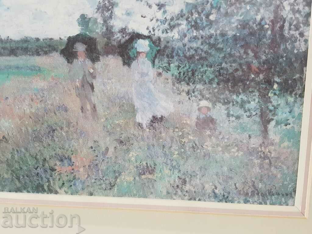 Παράδοση Μια όμορφη αναπαραγωγή του A Walk Near Argenteuil από τον Claude Monet Παράδοση Μια όμορφη αναπαραγωγή του A Walk Near Argenteuil από τον Claude Monet