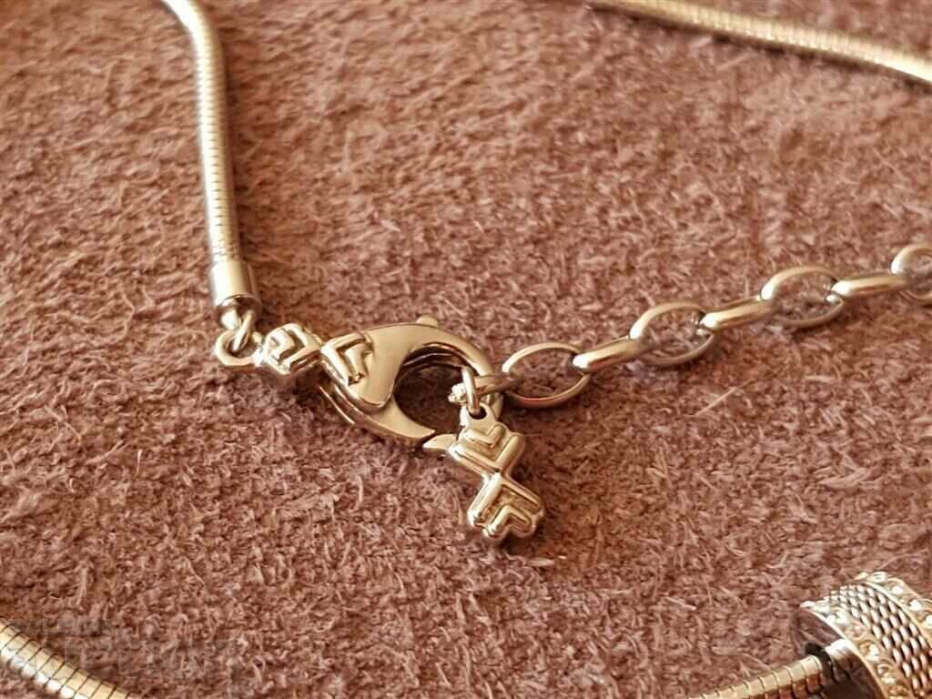 Auction  SKAGEN Original Luxury designer necklace with white zircon