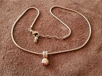 SKAGEN Πρωτότυπο κολιέ πολυτελείας επώνυμων σχεδιαστών με λευκό ζιργκόν