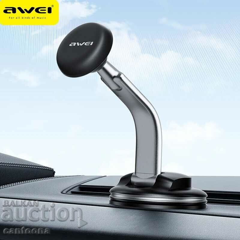 Awei X45 car phone holder for windshield and dashboard with price 17.99 BGN | € 9.20 Awei X45 car phone holder for windshield and dashboard with price 17.99 BGN | € 9.20