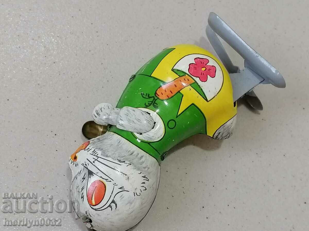 Delivery of Children's tin toy rabbit USSR without key Delivery of Children's tin toy rabbit USSR without key