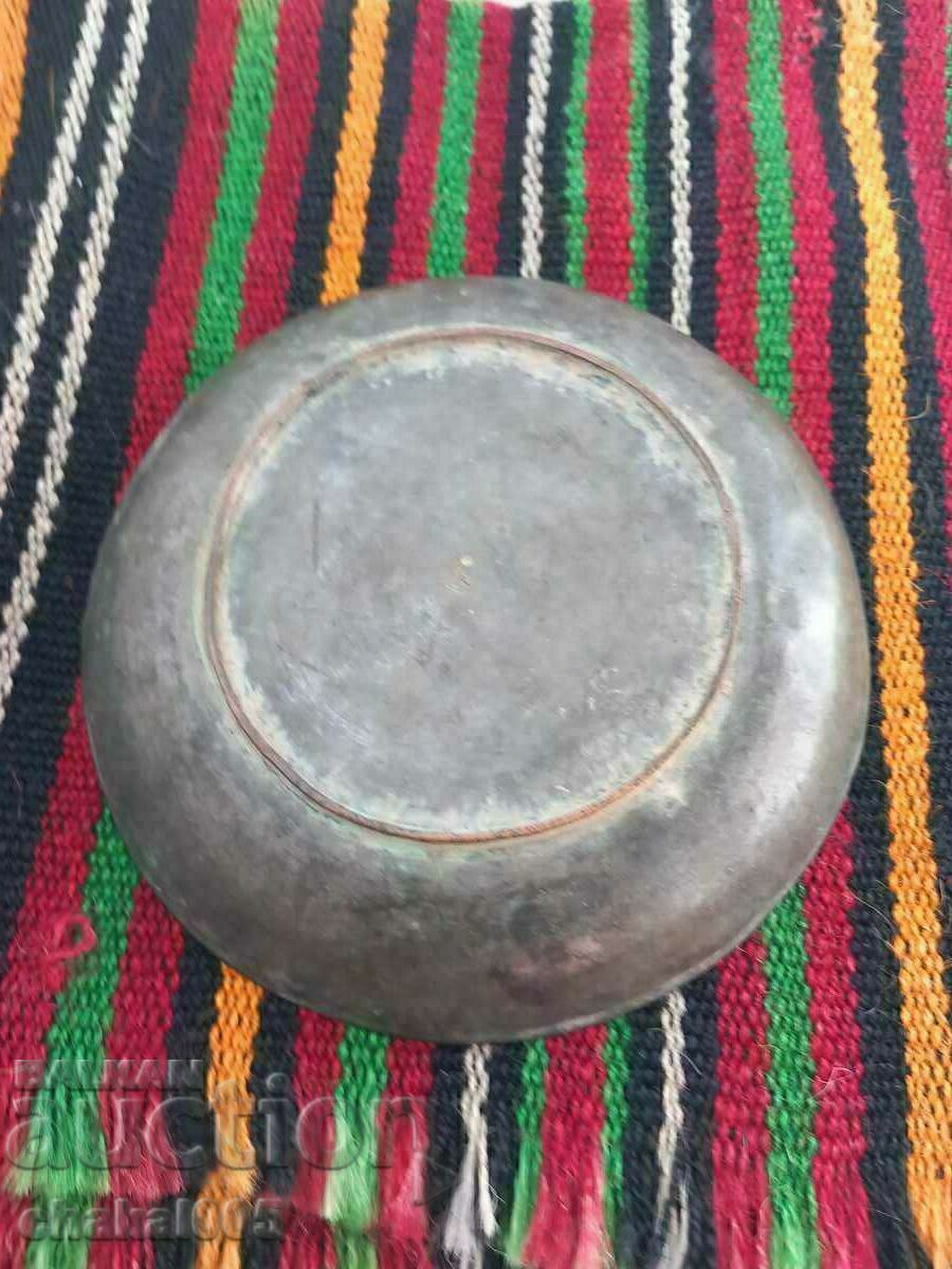 Auction  Old copper plate