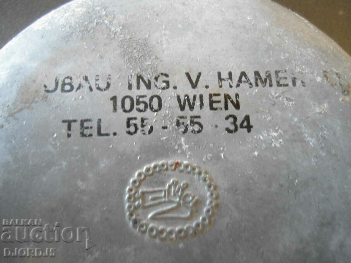 Delivery of Old metal container, marking Delivery of Old metal container, marking