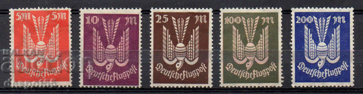 1922. Germania. Airmail - porumbel stilizat.