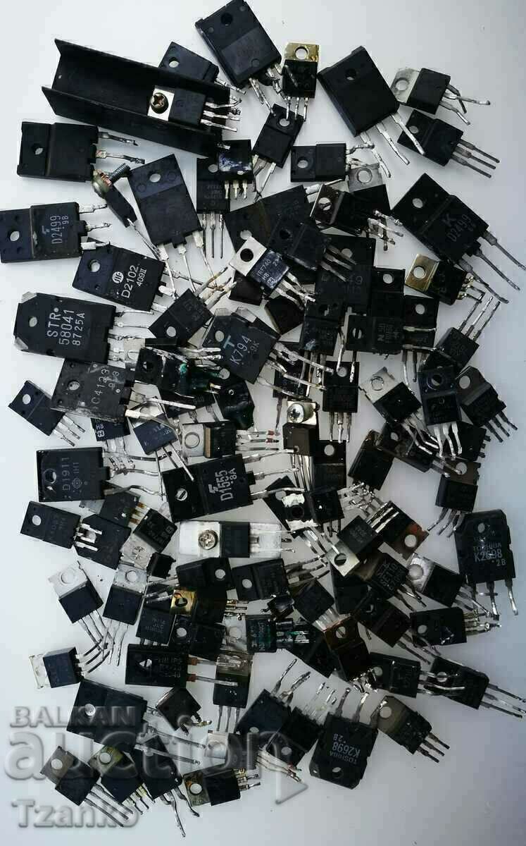 Licitație Tranzistoare, diode - folosite.