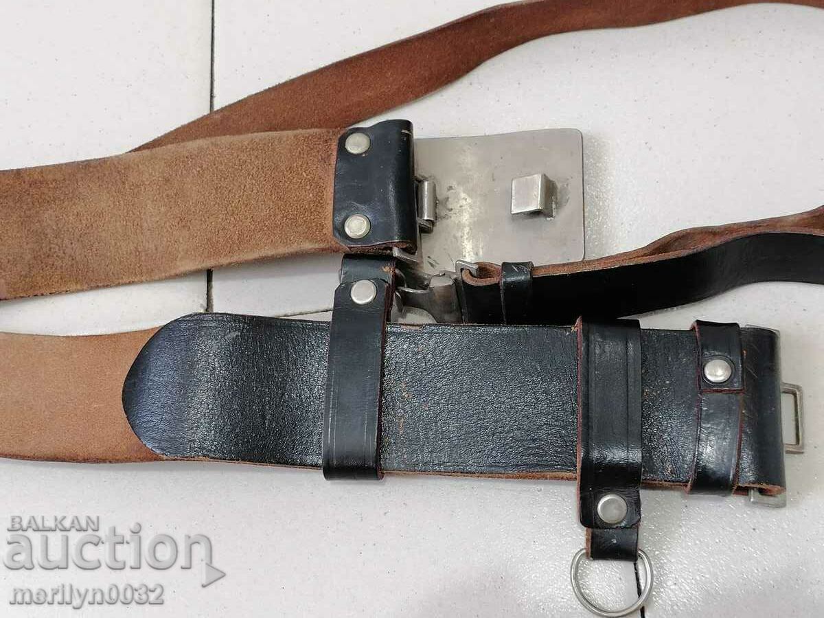 Soc. Ministry of Internal Affairs officer's belt with NRB buckle - 5 Soc. Ministry of Internal Affairs officer's belt with NRB buckle - 5