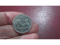 Wisconsin 25 cents ΗΠΑ 2004 γράμμα D