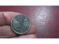 Ohio 25 Cents SUA 2002 Litera R