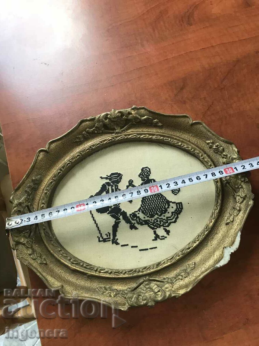 EARLY SOCIETY TAPISERIE CUUT PANOU CADRU DE LEMN - 5 EARLY SOCIETY TAPISERIE CUUT PANOU CADRU DE LEMN - 5