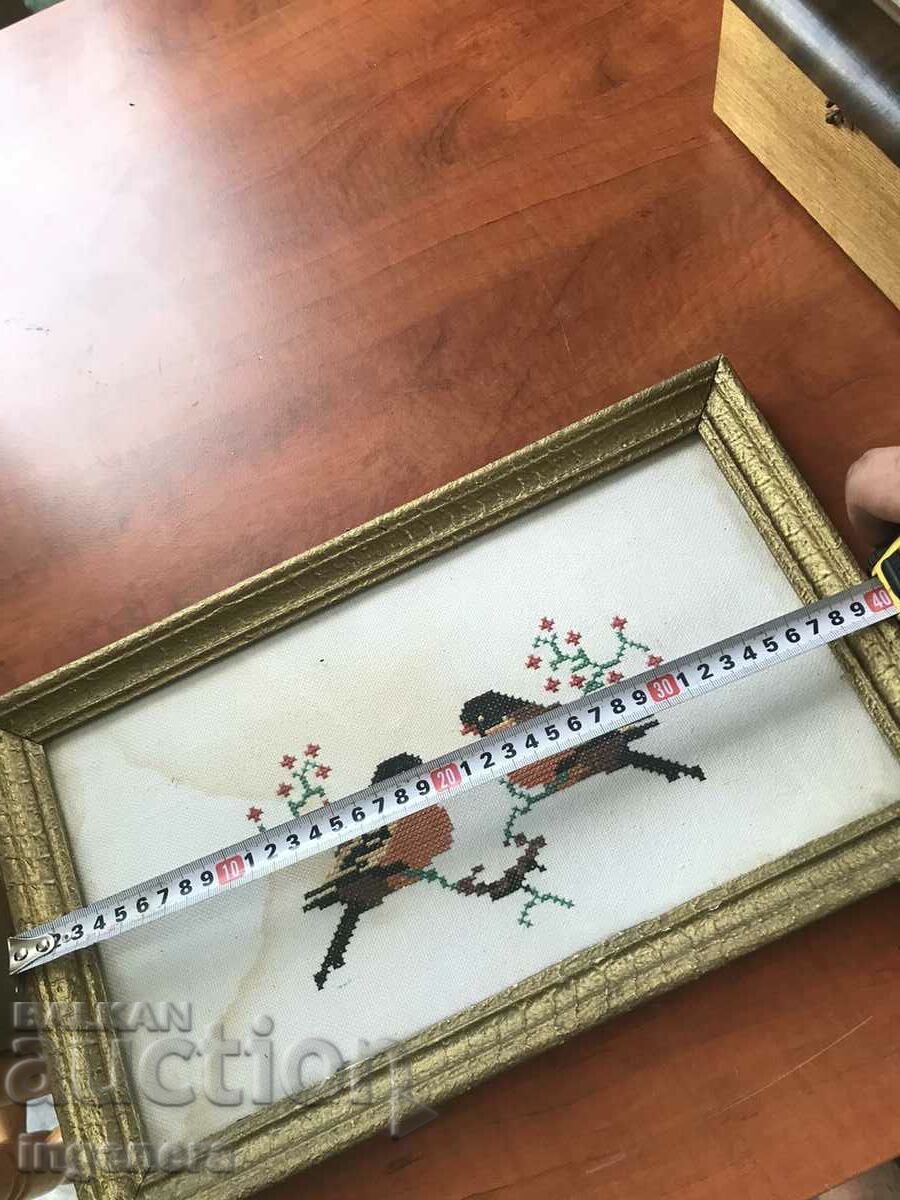 EARLY SOCIETY TAPESTRY SEWED PANEL WOOD FRAME - 5 EARLY SOCIETY TAPESTRY SEWED PANEL WOOD FRAME - 5