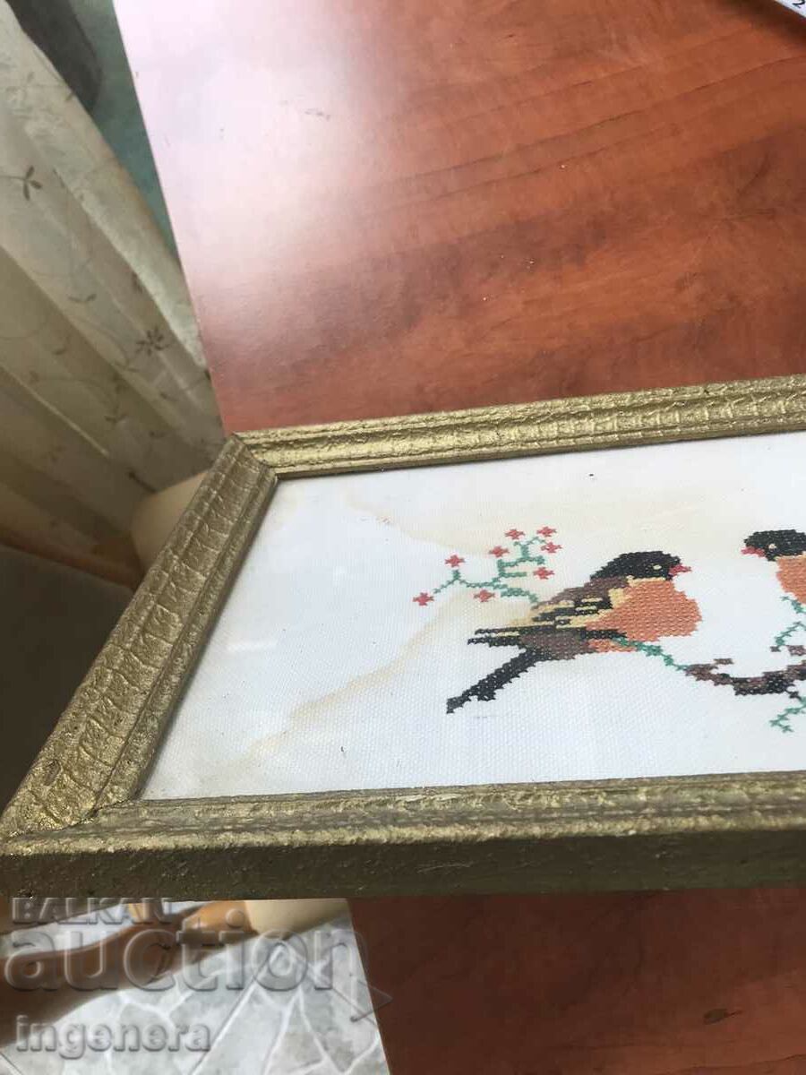 EARLY SOCIETY TAPESTRY SEWED PANEL WOOD FRAME - 6 EARLY SOCIETY TAPESTRY SEWED PANEL WOOD FRAME - 6