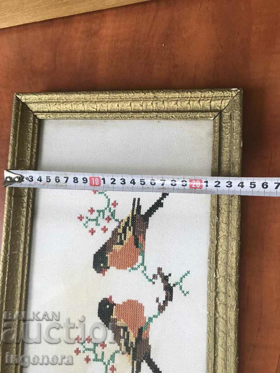 EARLY SOCIETY TAPESTRY SEWED PANEL WOOD FRAME - 7 EARLY SOCIETY TAPESTRY SEWED PANEL WOOD FRAME - 7