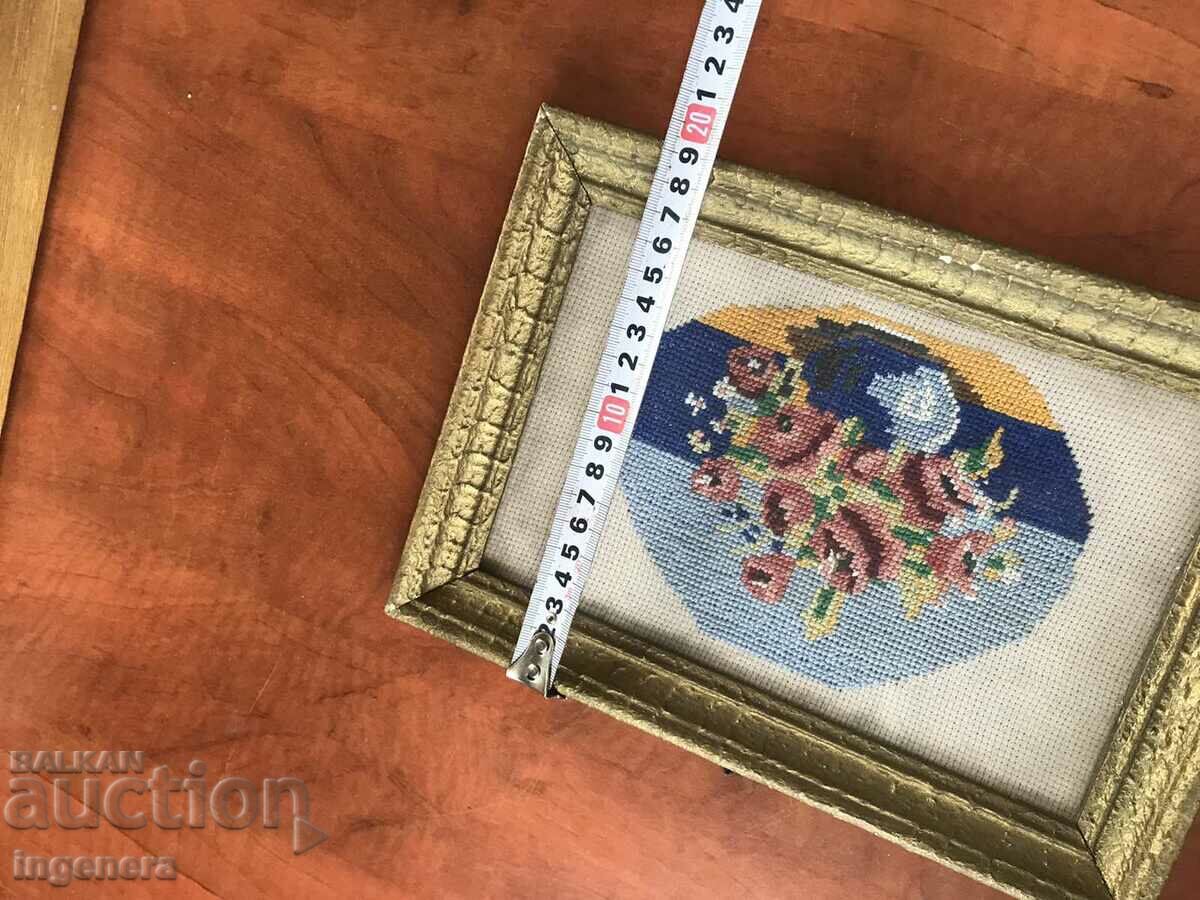 Delivery of EARLY SOCIETY TAPESTRY SEWED PANEL WOOD FRAME