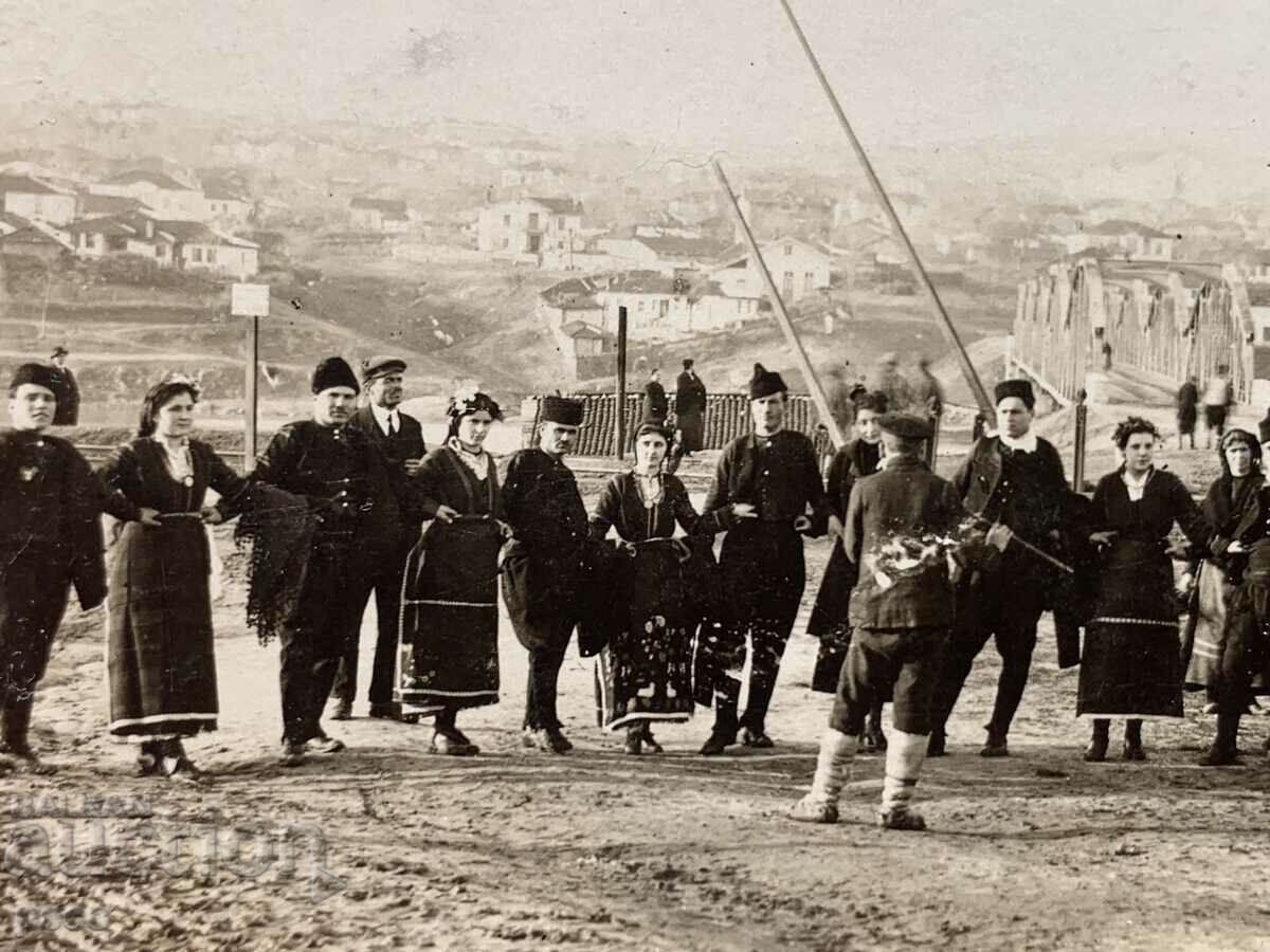 Auction Simeonovgrad Maritsa Bridge old photo Auction Simeonovgrad Maritsa Bridge old photo