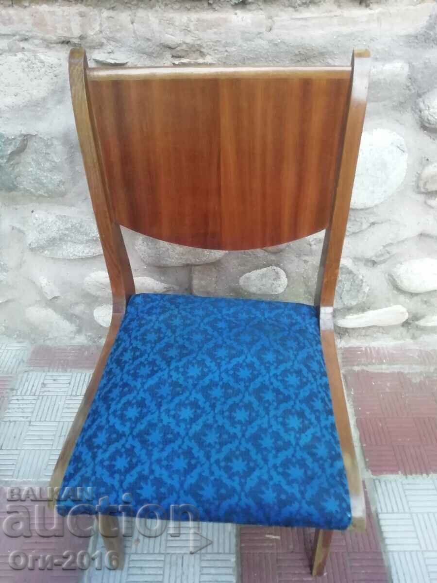 Retro, solid wooden chairs