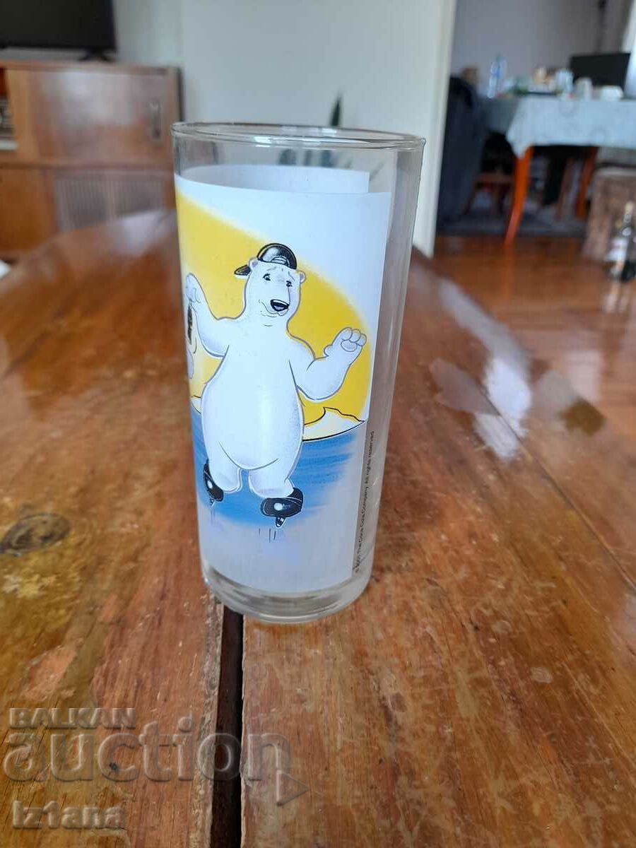 Auction Old glass of Coca Cola, Coca Cola Auction Old glass of Coca Cola, Coca Cola