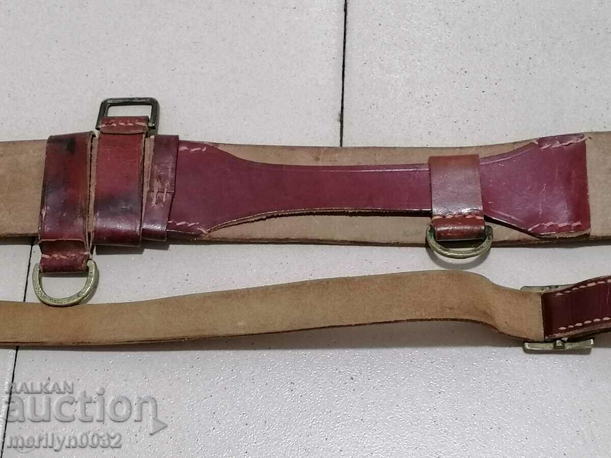 Officer's combat belt with buckle - 6 Officer's combat belt with buckle - 6