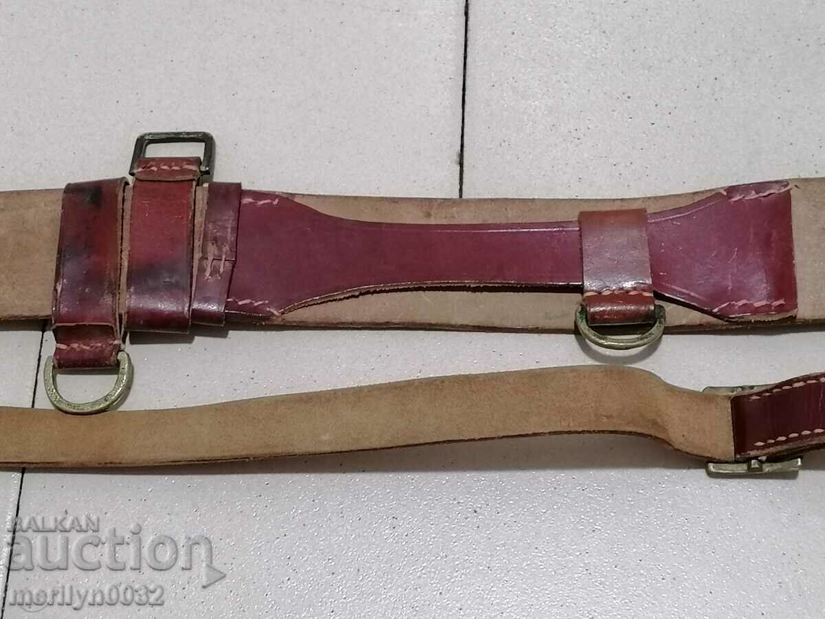 Officer's combat belt with buckle - 6