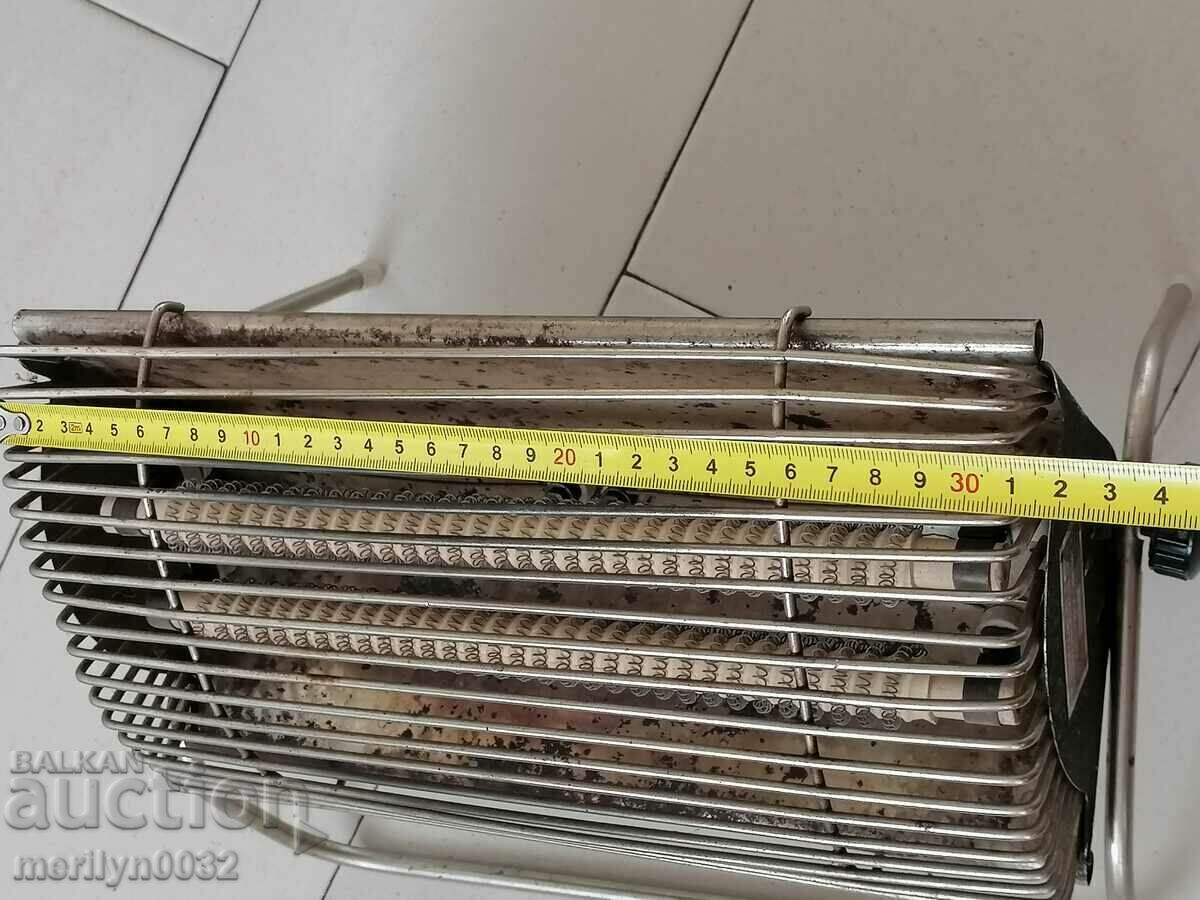 Old electric heating stove from the 1960s - 7