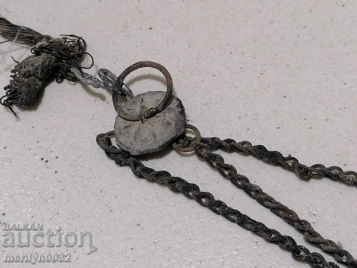 Delivery of Old bronze oil lamp, icon, religion, cross Delivery of Old bronze oil lamp, icon, religion, cross