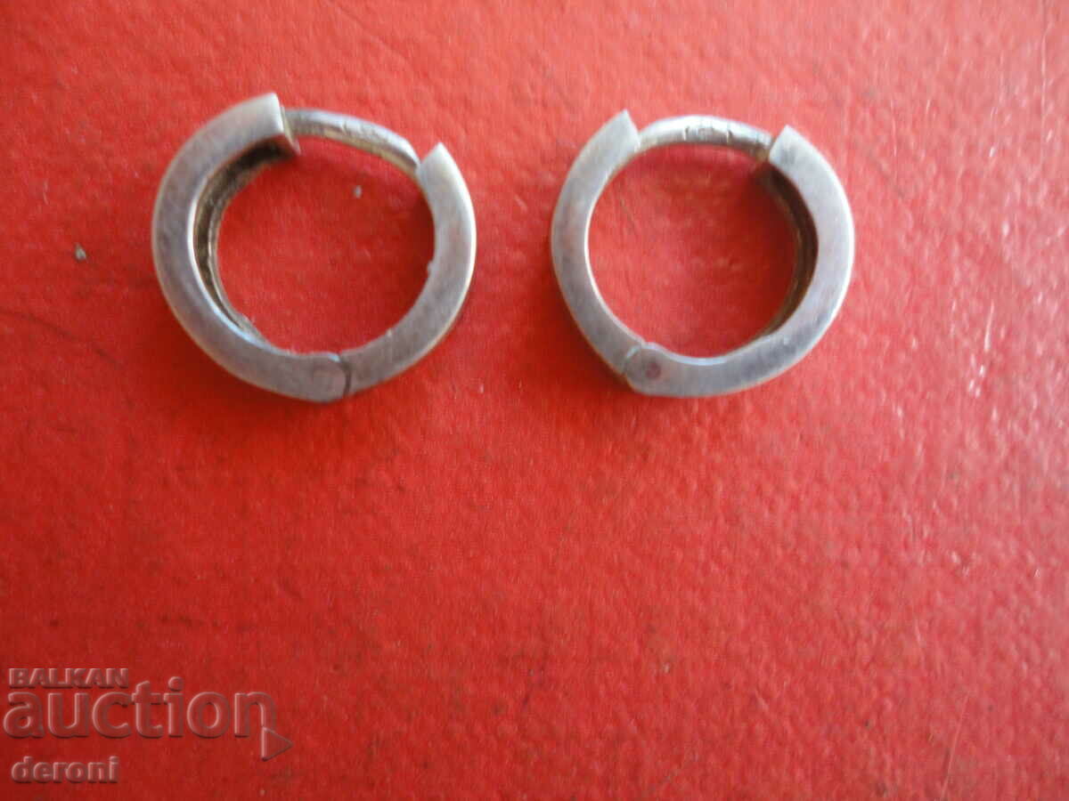 Silver earrings earrings 1 with price 10.00 BGN | € 5.11