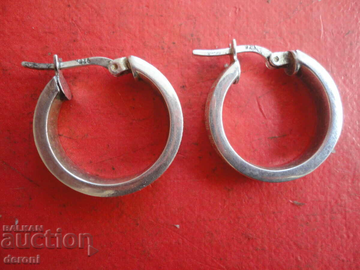 Silver earrings earrings 2 with price 20.00 BGN | € 10.23