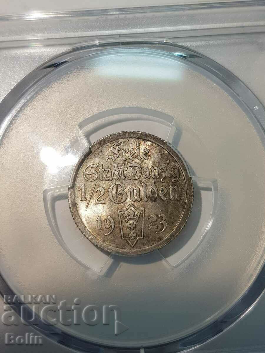 Rare Silver Coin MS 64 PCGS-DANZIG - 7 Rare Silver Coin MS 64 PCGS-DANZIG - 7