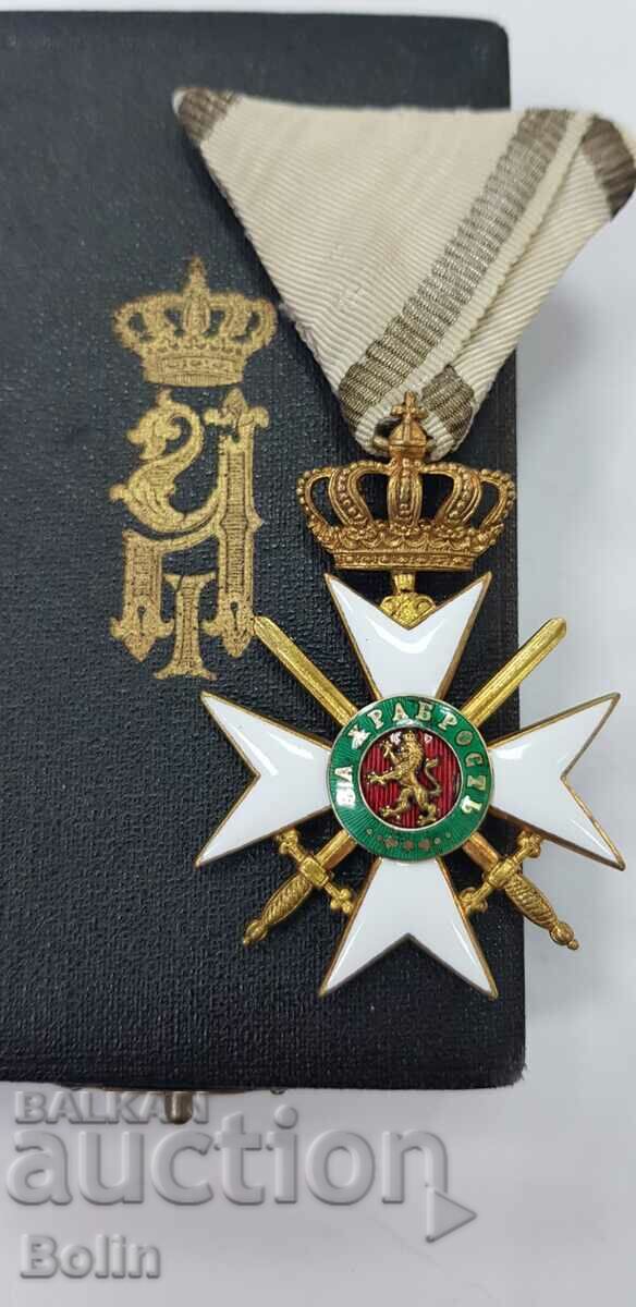 Генералски Орден За Храброст 3-та степен Княз Фердинанд I