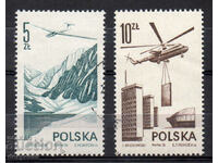 1976. Πολωνία. Σύγχρονη αεροπορική πτήση.