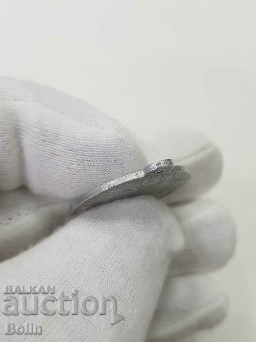 Bulgarian royal aluminum medal with Cyril and Methodius 1930-1940 - 6 Bulgarian royal aluminum medal with Cyril and Methodius 1930-1940 - 6