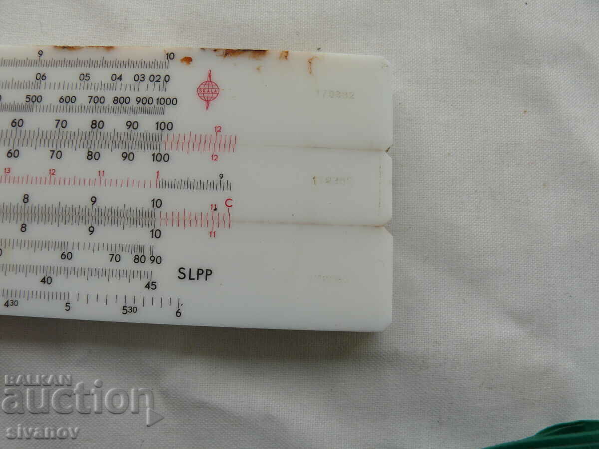 Interesantă linie logaritmică veche Scala #1841 - 6 Interesantă linie logaritmică veche Scala #1841 - 6