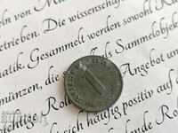 Райх монета - Германия - 1 пфениг | 1941г.; серия D