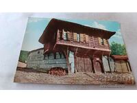 Carte poștală Casa Koprivshtitsa Doganova 1961