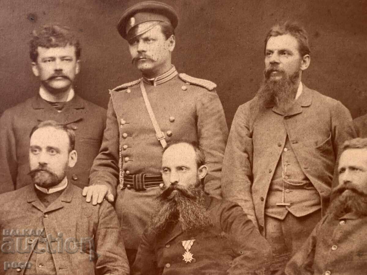 Personalities old photo cardboard with price 60.00 BGN | € 30.68